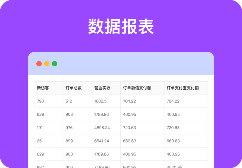数据报表
